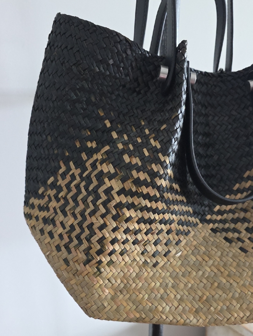 All Saints Arlington Straw Tote - Picture 3 of 13